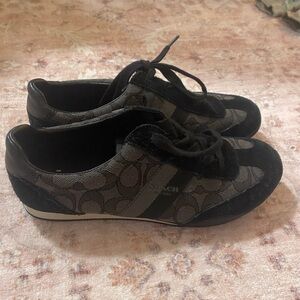 Coach Kelson Outline Signature Suede Sneakers